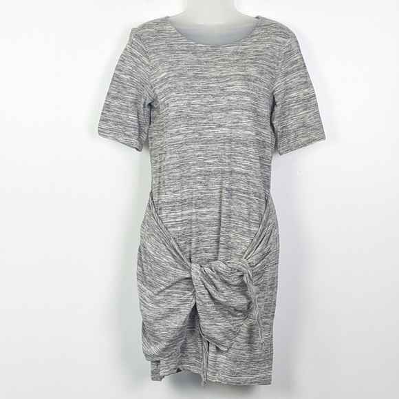 wrap tee dress